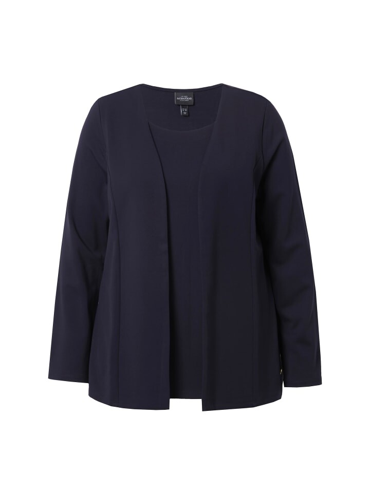 

Спортивная куртка Ulla Popken Sweatjacke, цвет dunkles marine