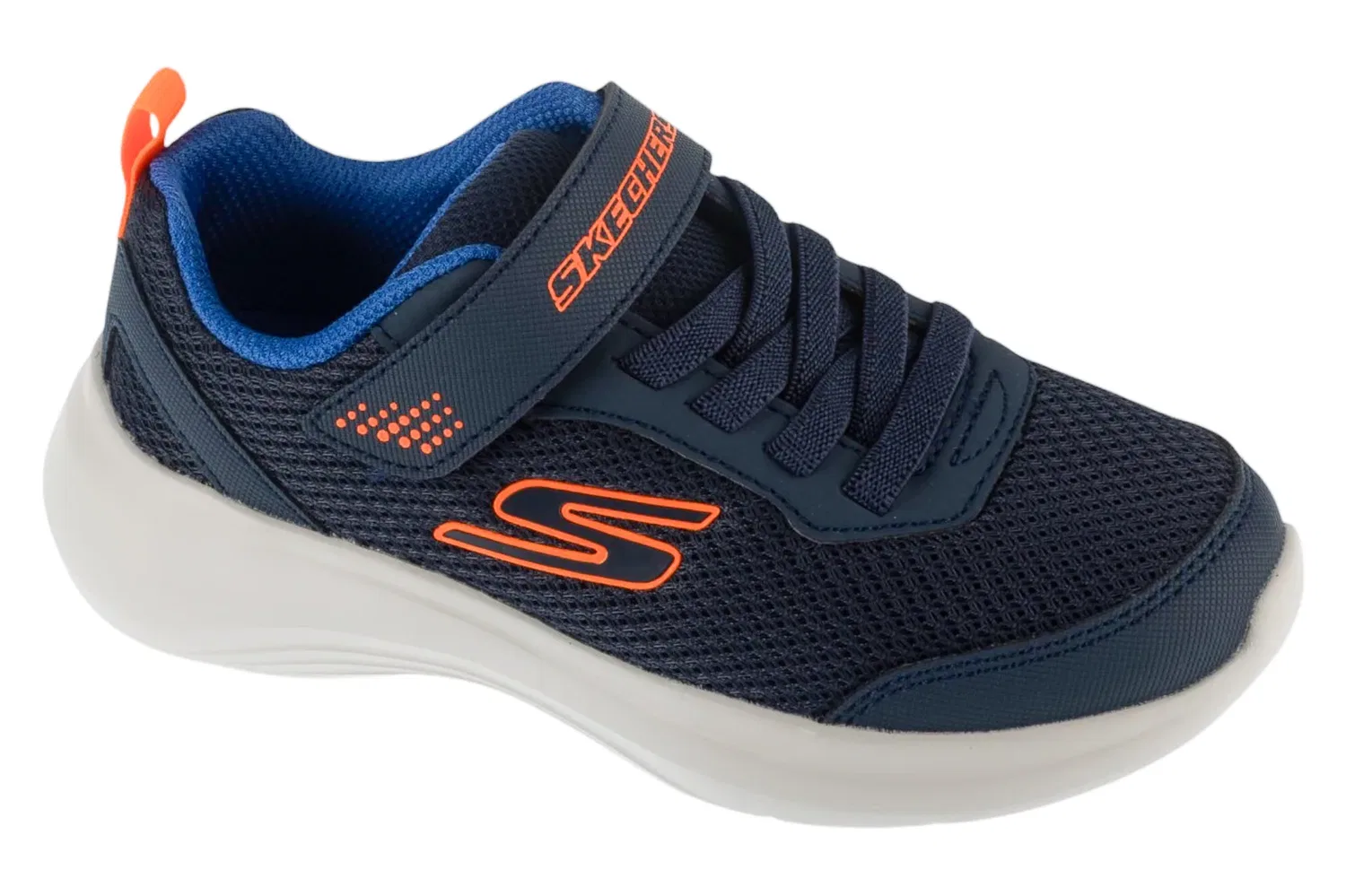 Кроссовки детские, текстильные, Skechers, темно-синий