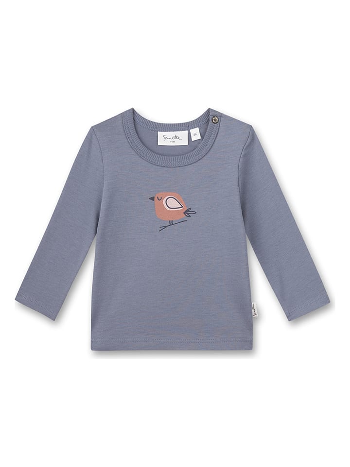 

Рубашка с длинным рукавом Sanetta Kidswear, синий