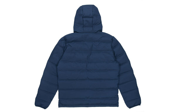 Пуховик adidas protection against cold Stay Warm hooded down Jacket Navy Blue, синий — фото 2