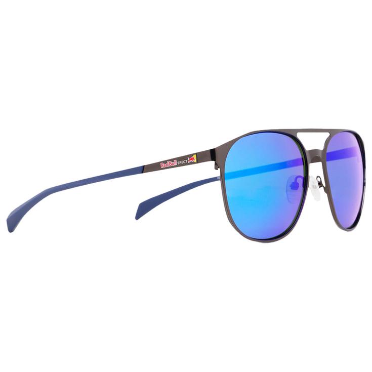 

Солнцезащитные очки Redms Pilot Matte Gun Blue Smoke Blue Mirror Polarized Red Bull Spect