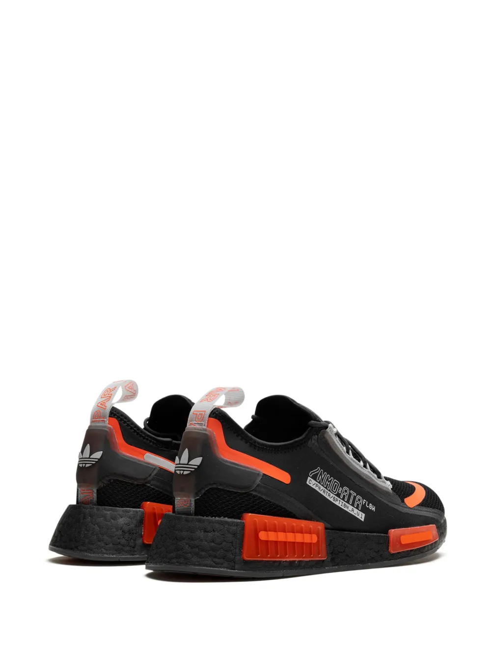 Кроссовки NMD R1 Spectoo adidas, черный — фото 3