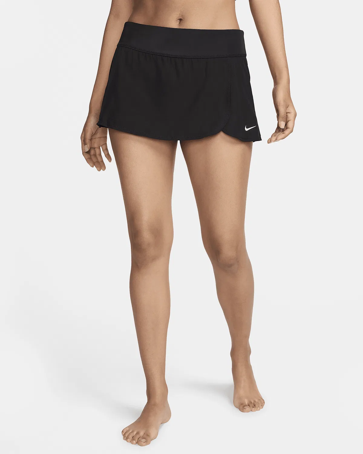 Женская юбка для серфинга Nike Swim Effortless Essential, Black