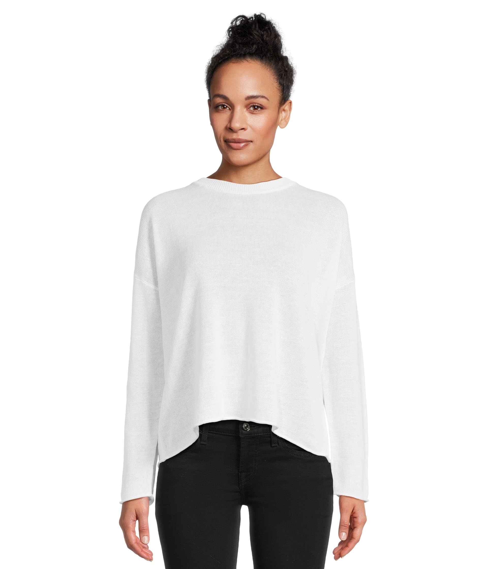 

Свитер Eileen Fisher Crew Neck Sweater, WhiteSee Less