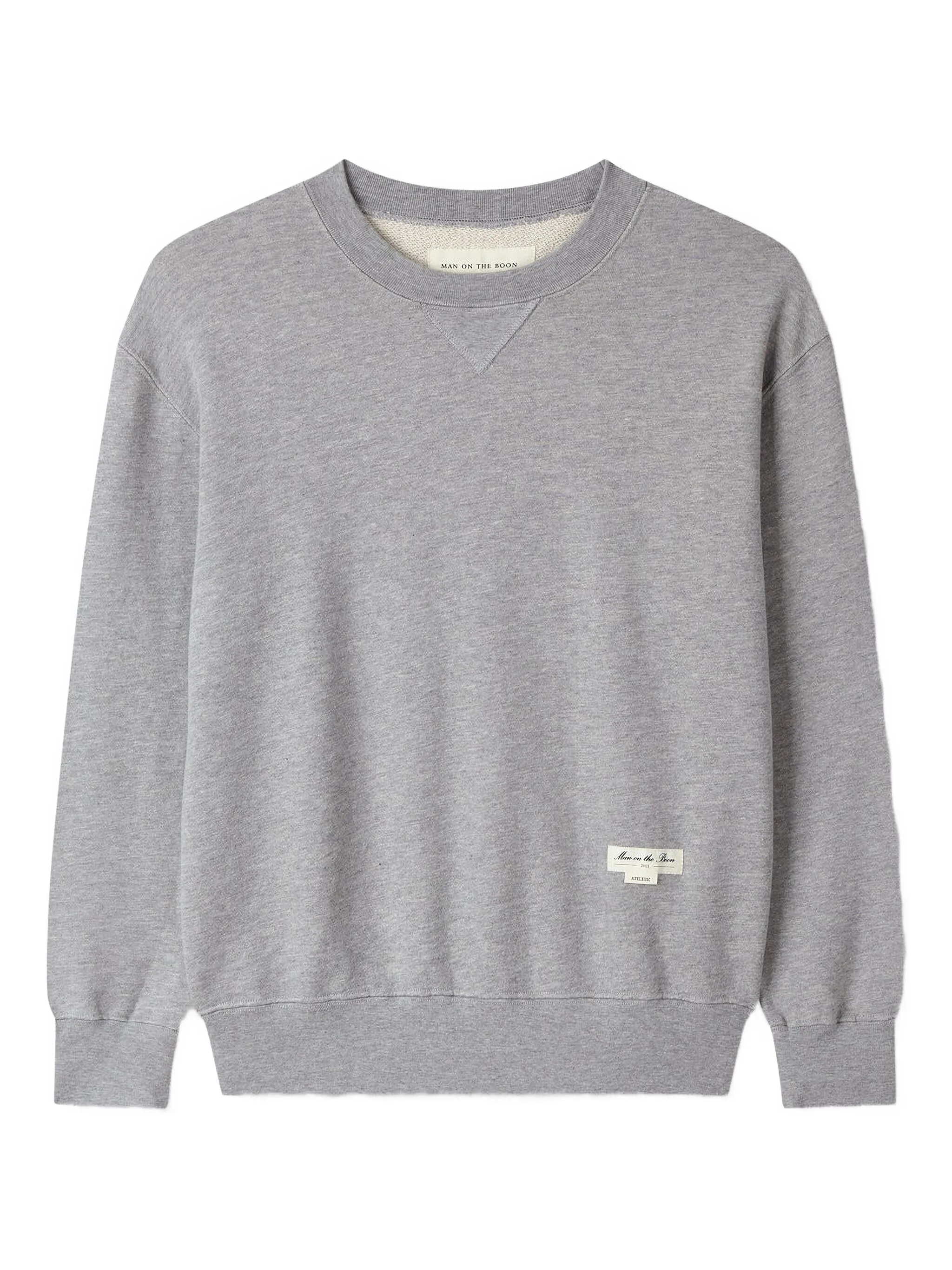 

Толстовка с круглым вырезом Man On The Boon., серый