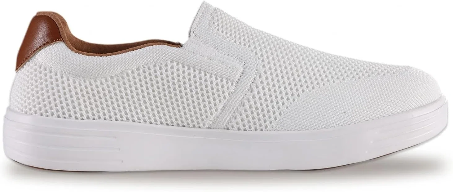 Лоферы мужские TIOSEBON Memory Foam Mesh, белый — фото 2