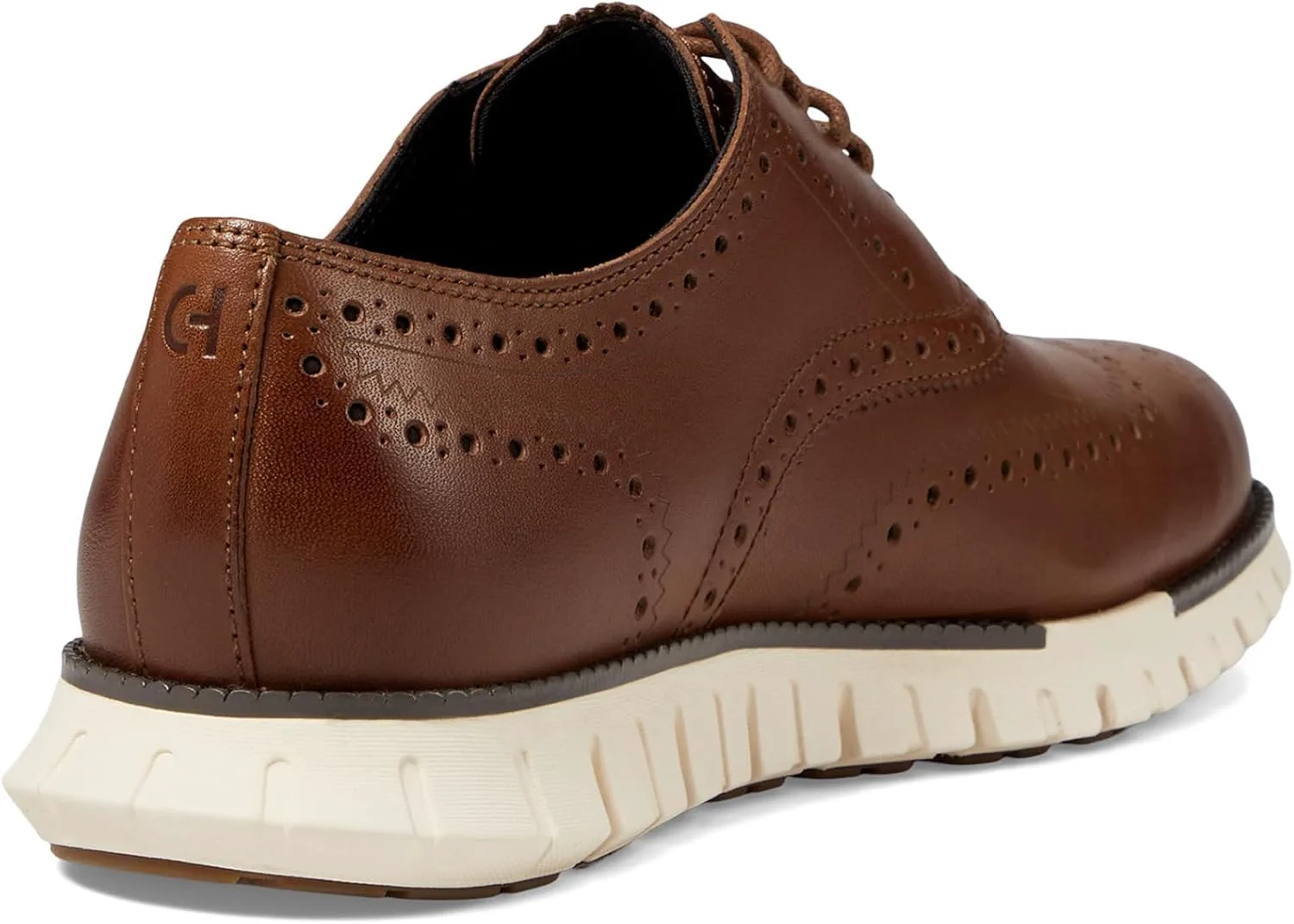 Мужские оксфорды Cole Haan Zerogrand Remastered с крыльями, слоновая кость — фото 4