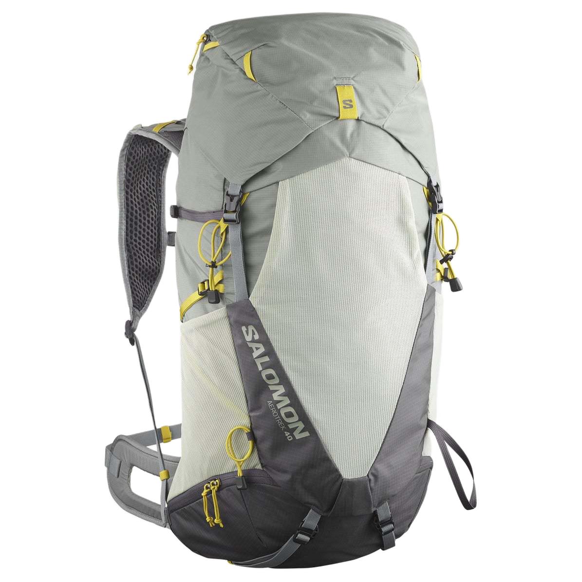 

SALOMON 40-литровый наружный рюкзак из нейлона серый унисекс, Gray