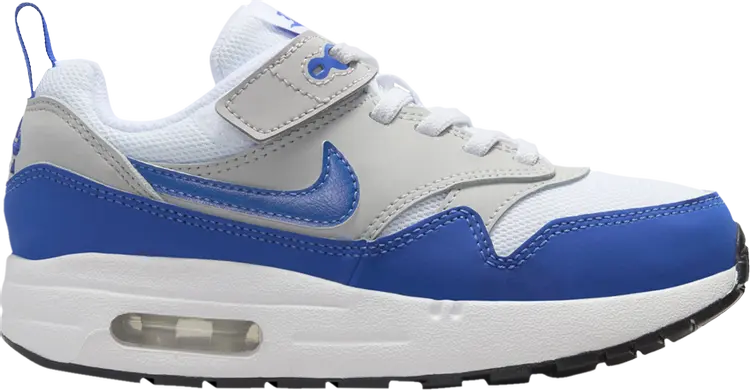 

Кроссовки Air Max 1 EasyOn PS 'Royal Blue', белый