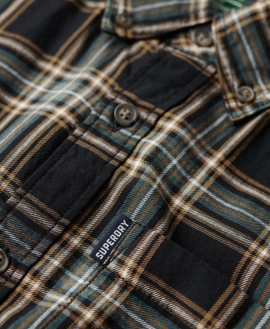 Рубашка на пуговицах классического кроя Superdry, Mixed colors — фото 4