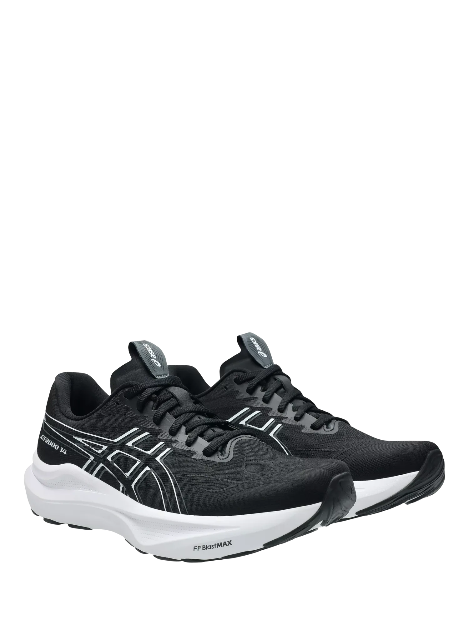 Мужские беговые кроссовки GT-2000 14, черные/разноцветные ASICS — фото 4