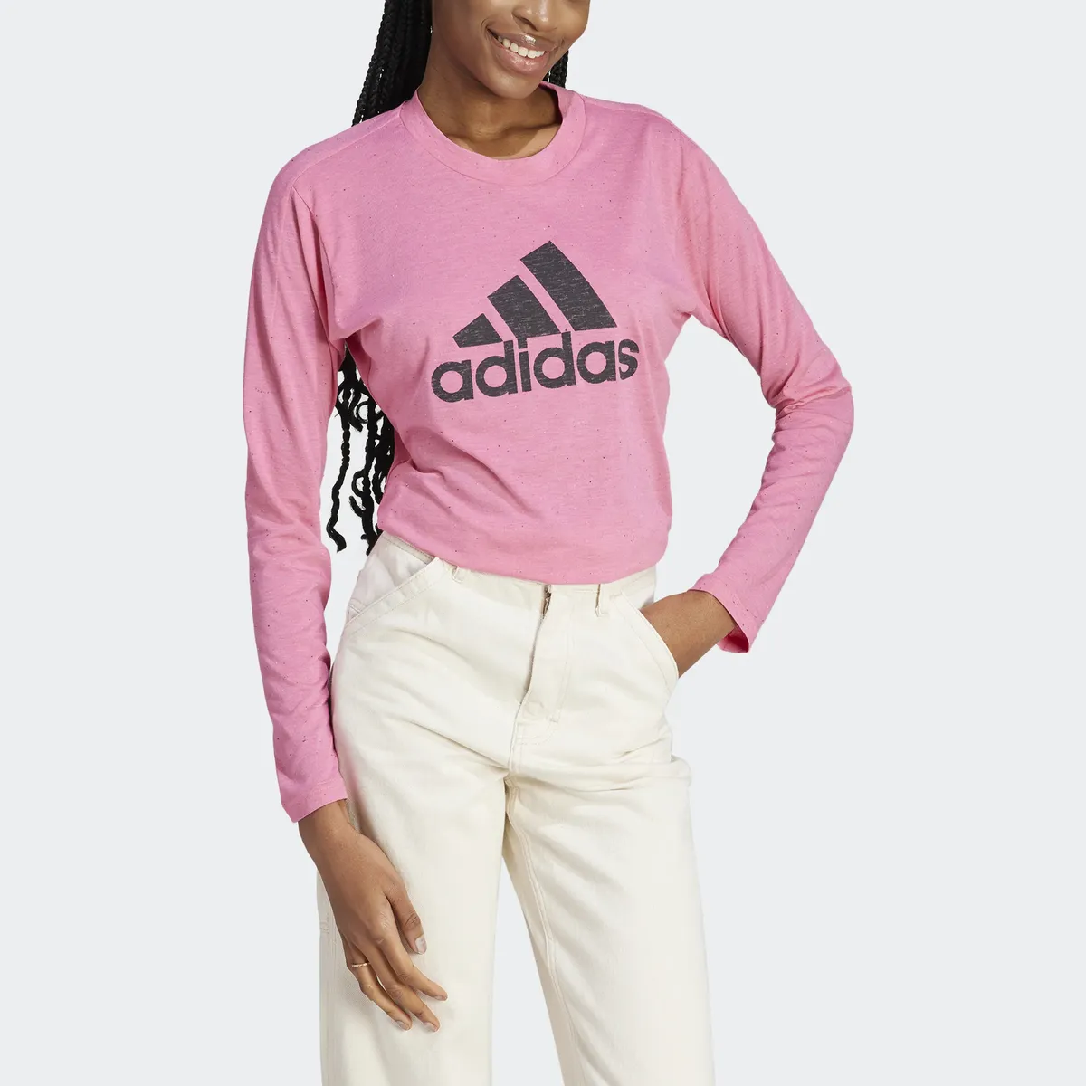 

Adidas Sportswear рубашка с длинными рукавами "FUTURE ICONS WINNERS 3 LONGSLEEVE", розовый