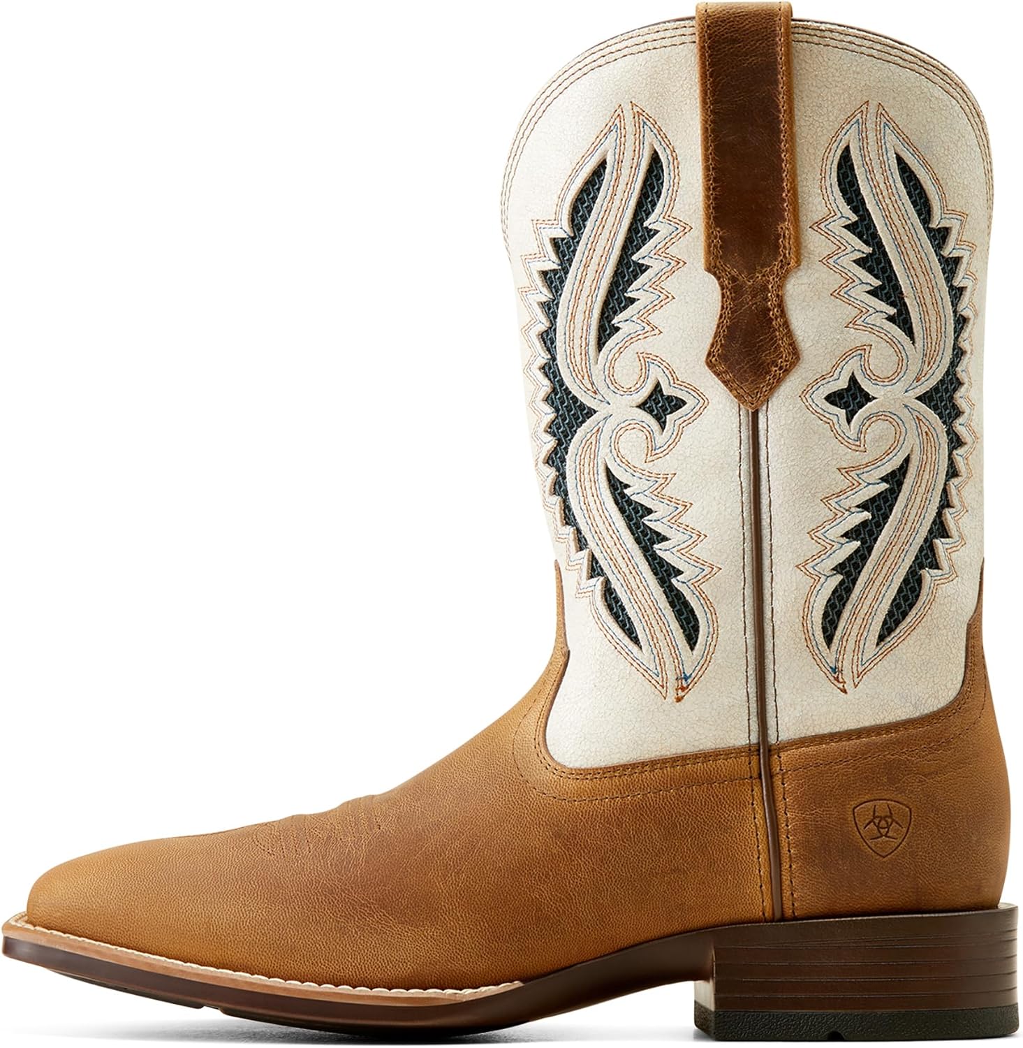 Мужские ковбойские сапоги Ariat Rowder VentTEK 360, белый/коричневый — фото 3