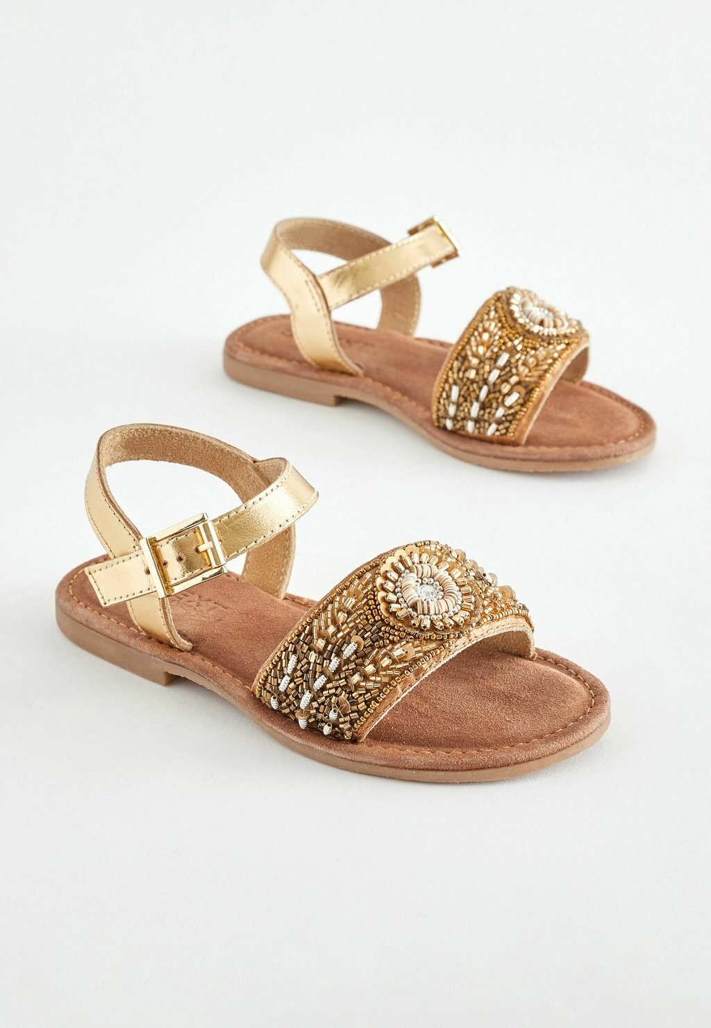 

Сандалии BEADED OCCASION REGULAR FIT Next, золотой