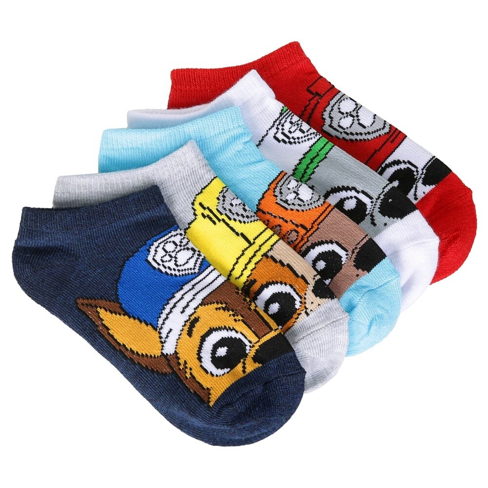 

Набор из 5 детских носков-невидимок Paw Patrol Highpoint, мультиколор