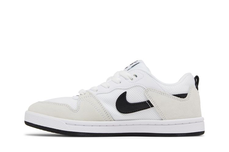 Кроссовки Alleyoop SB GS 'White Black', белый — фото 3