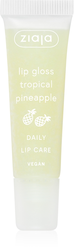

Питательный блеск для губ с тропическим ананасом Ziaja, 12 мл