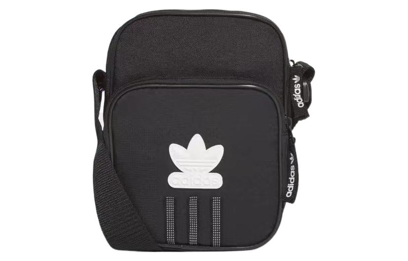 

Adidas Originals Полиэстеровая наплечная сумка, унисекс черная кроссбоди, Black