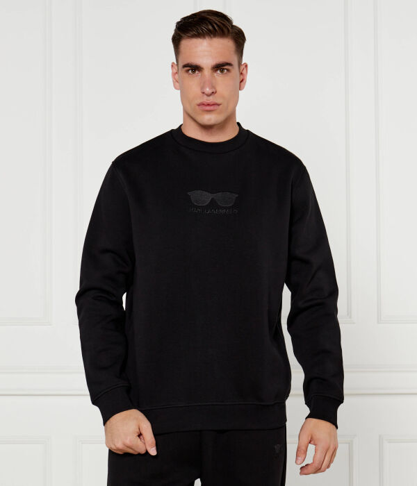

Свитер Regular fit Karl Lagerfeld, черный