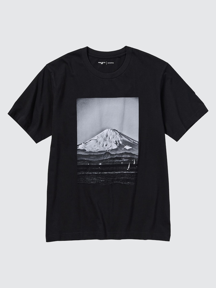 

Футболка peace for all Uniqlo, цвет 09 черный