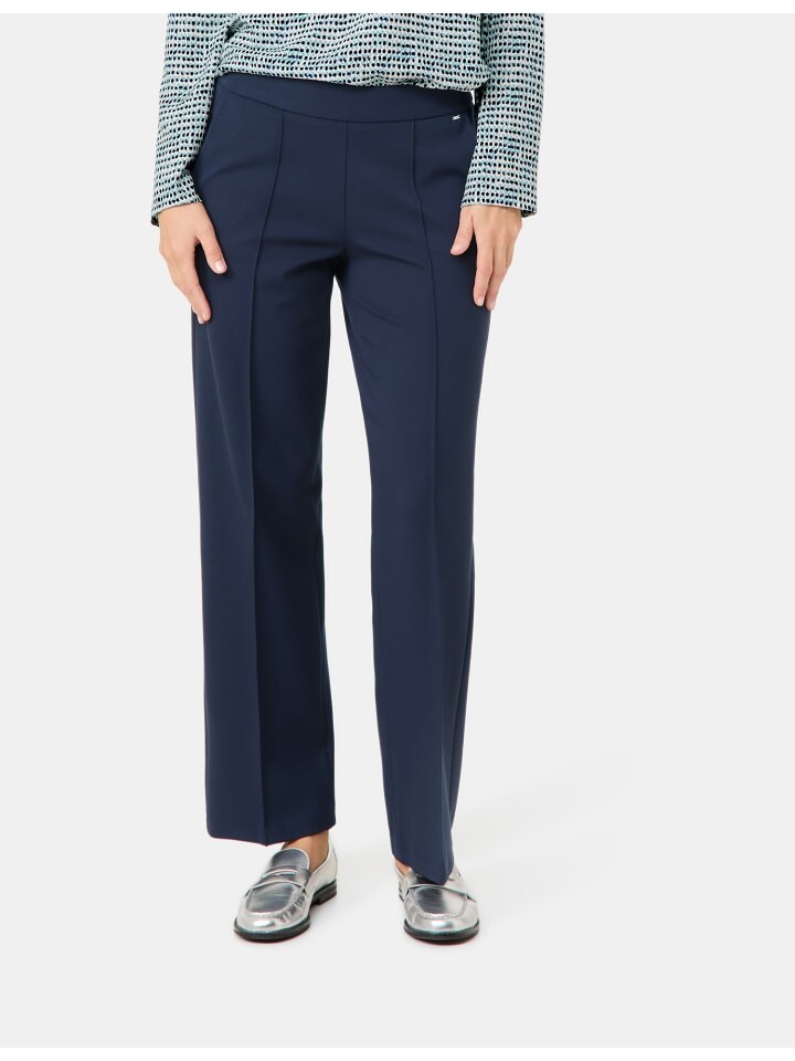 

Тканевые брюки Gerry Weber Freizeit lang, темно-синий