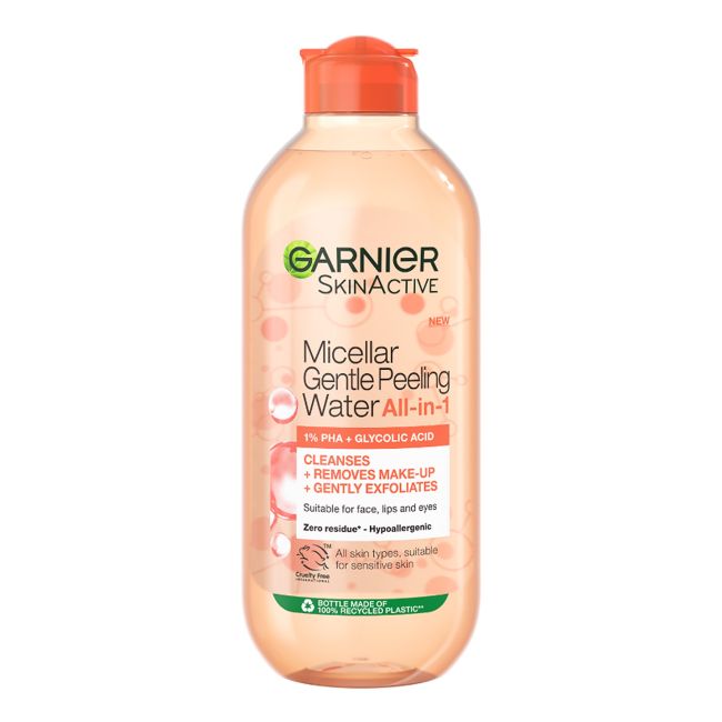 

Нежная пилинговая мицеллярная вода Garnier, 400 мл