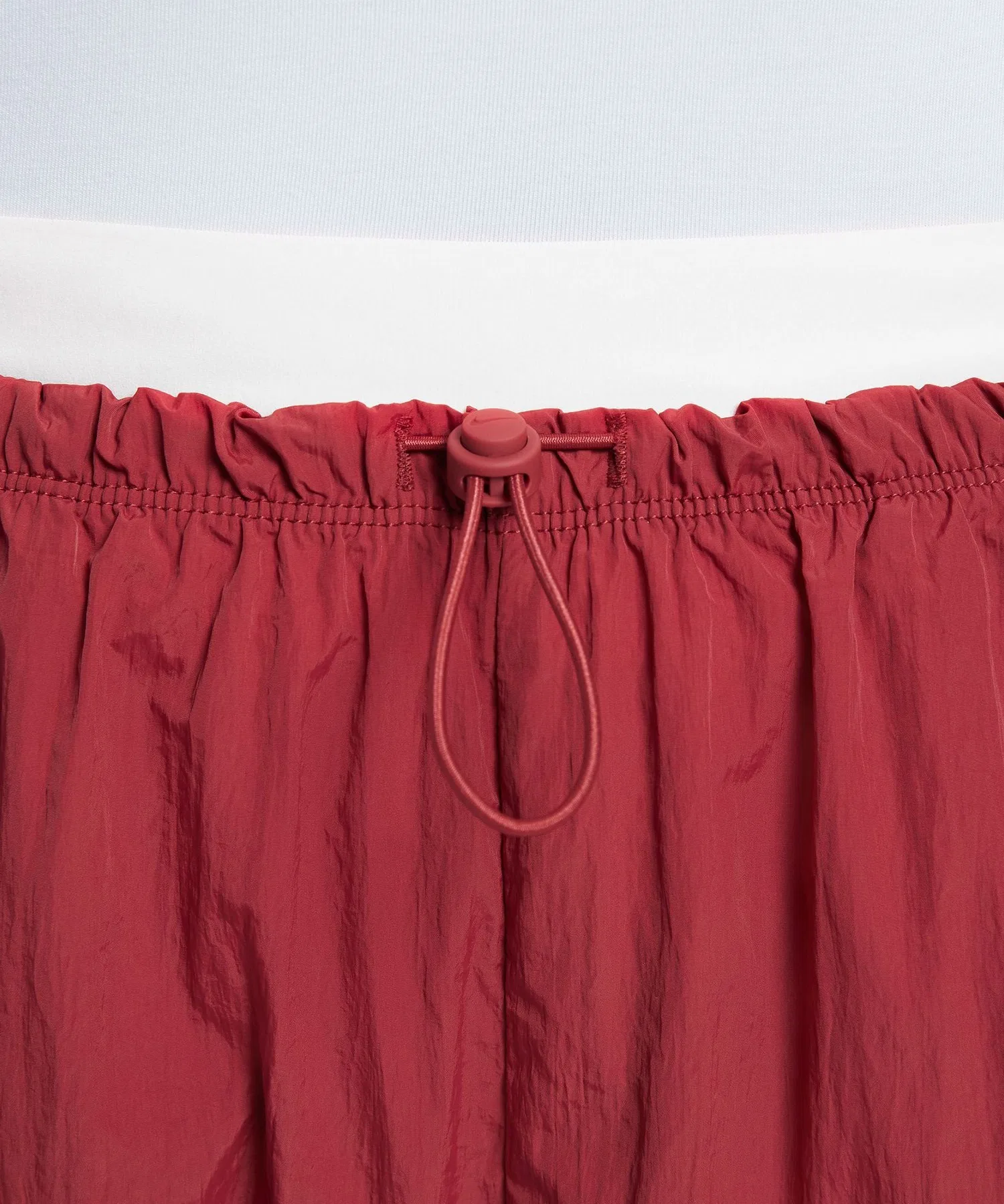 Женские спортивные брюки NIKE Parachute HR Pant красные — фото 3