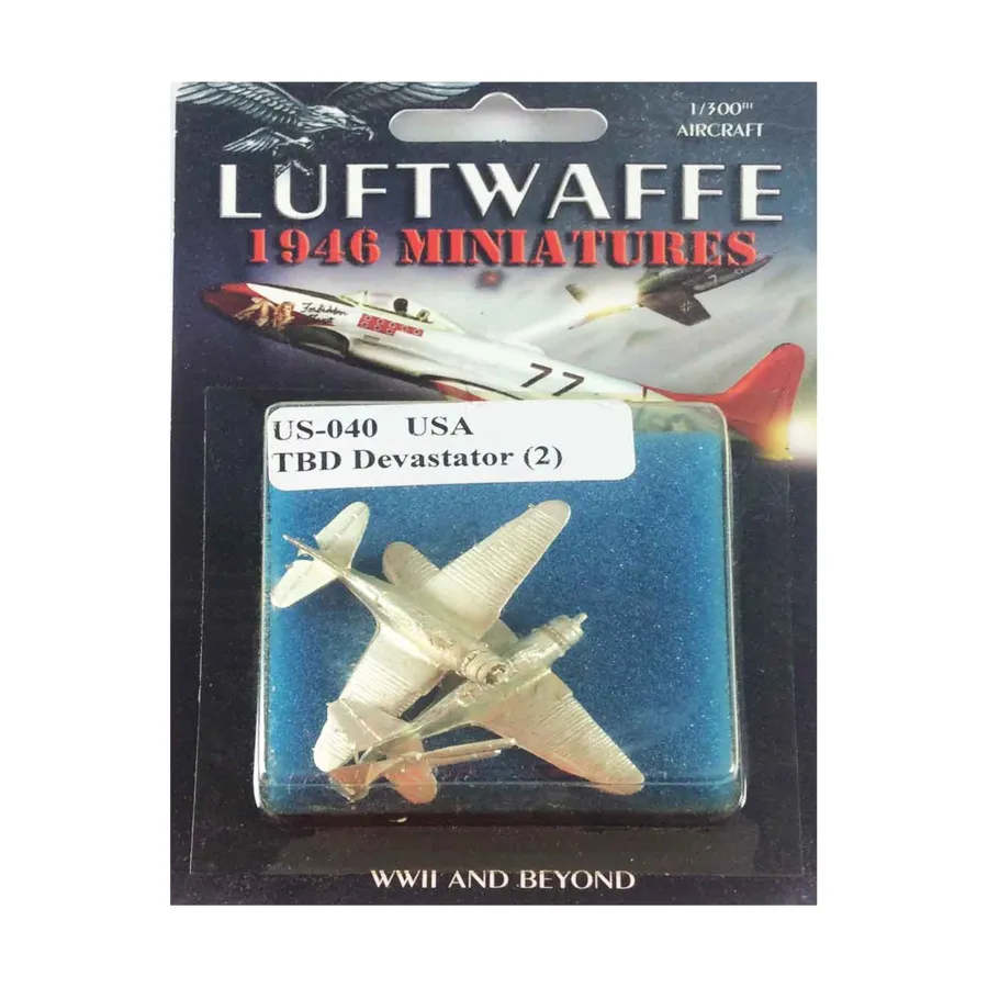 

TBD Девастатор с Торпедой, Luftwaffe 1946 Miniatures - United States (1:300)