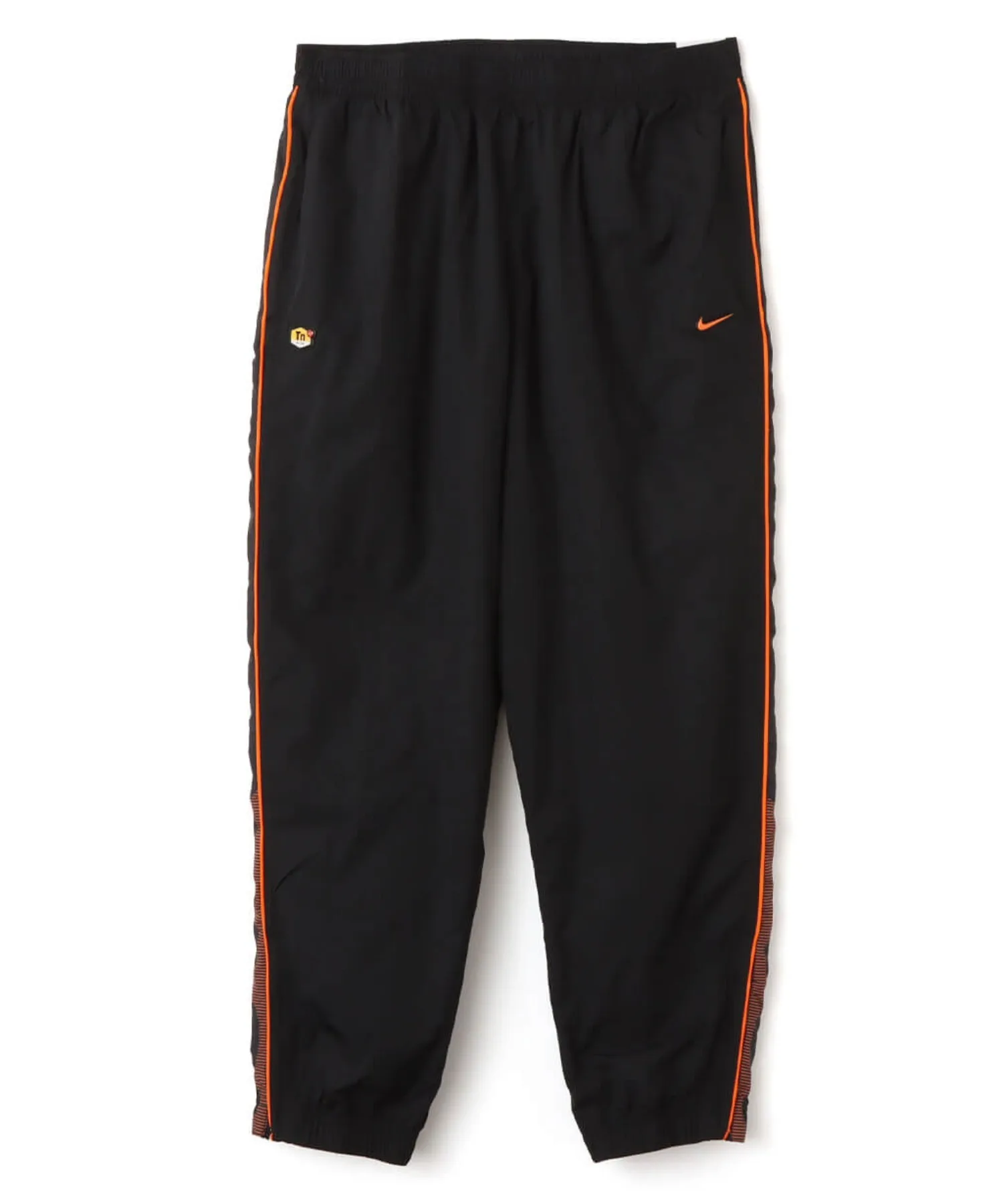 Мужские штаны Nike NSW TN Woven с застёжкой на молнии у щиколотки чёрные