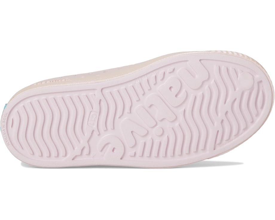 Детские кроссовки Native Shoes Jefferson Juniper (для малышей) Native Shoes Kids, Barely Pink/Barely Pink/All Over Shine — фото 3