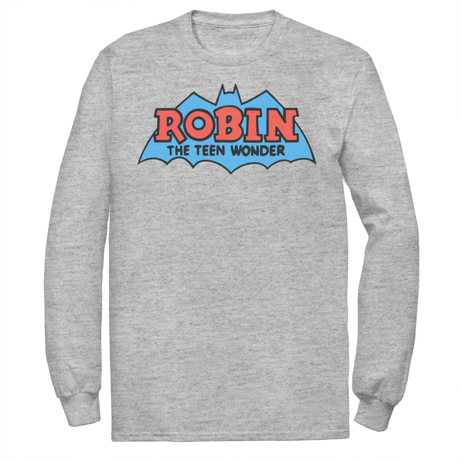 

Мужская классическая футболка с логотипом DC Comics Robin The Teen Wonder