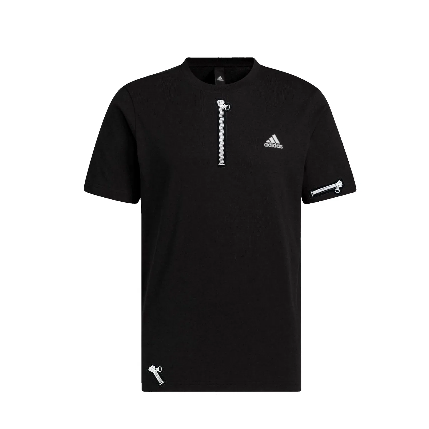 Футболка с принтом Adidas MUST HAVES Unisex черная