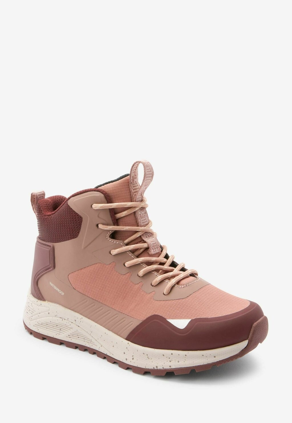 Ботильоны на шнуровке WATERPROOF THINSULATE THERMAL LINED HIKER BOOTS Next, цвет pink — фото 2