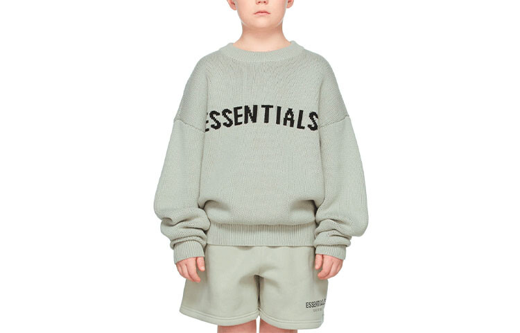 

Детский свитер Fear Of God Essentials, зеленый