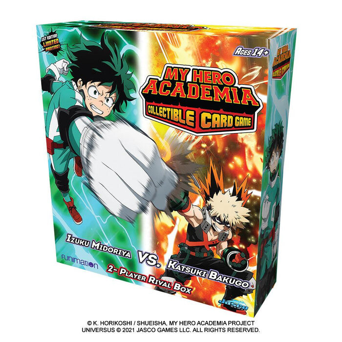 

Карточная игра Jasco Games My Hero Academia CCG - Izuku Midoriya vs. Katsuki Bakugo 2-Play Rival Decks - Clearance