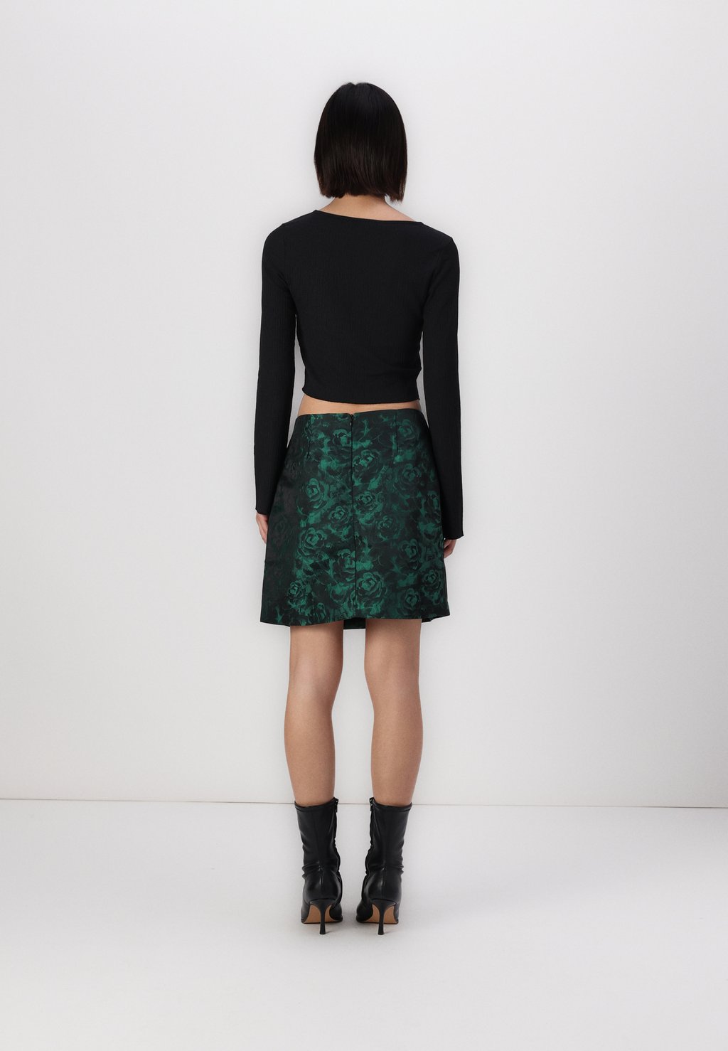 

Мини-юбка YASFLEMA SKIRT YAS, черный