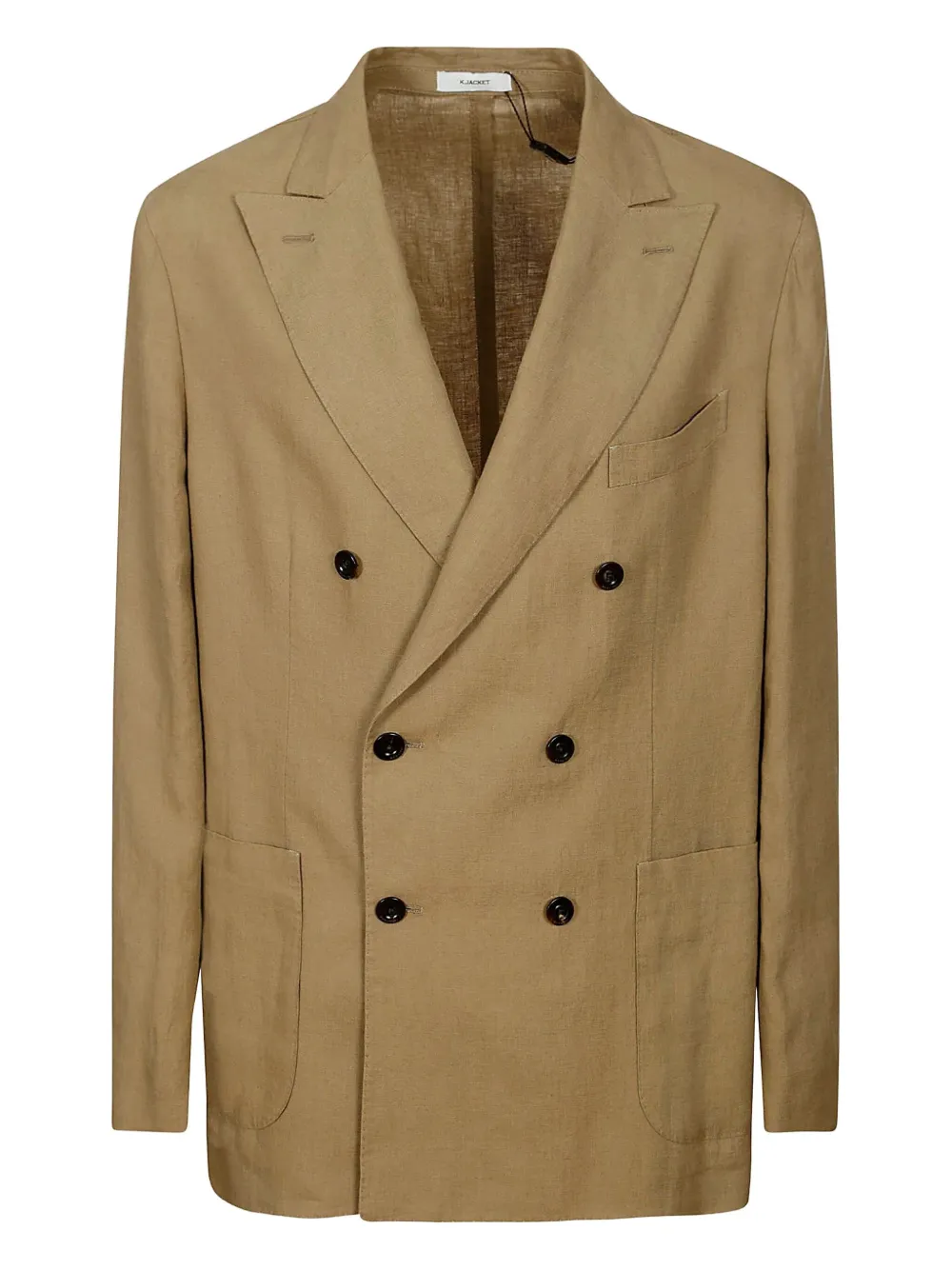 

Костюм с двубортным пиджаком Boglioli, коричневый