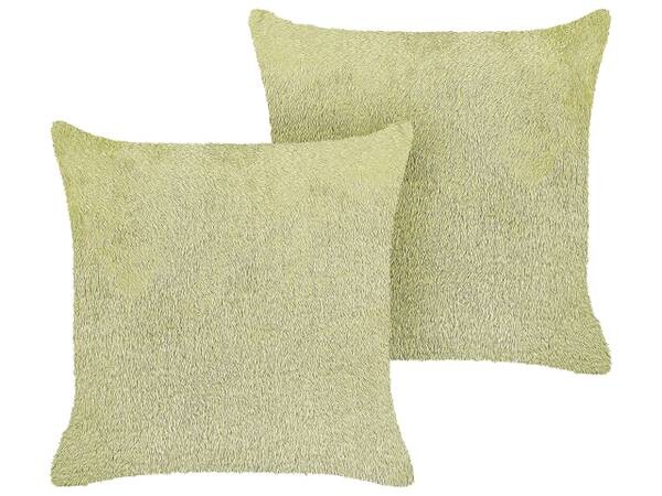 

Подушка Beliani 2 шт PILEA, 45x45x45 см цвет grün/hellgrün