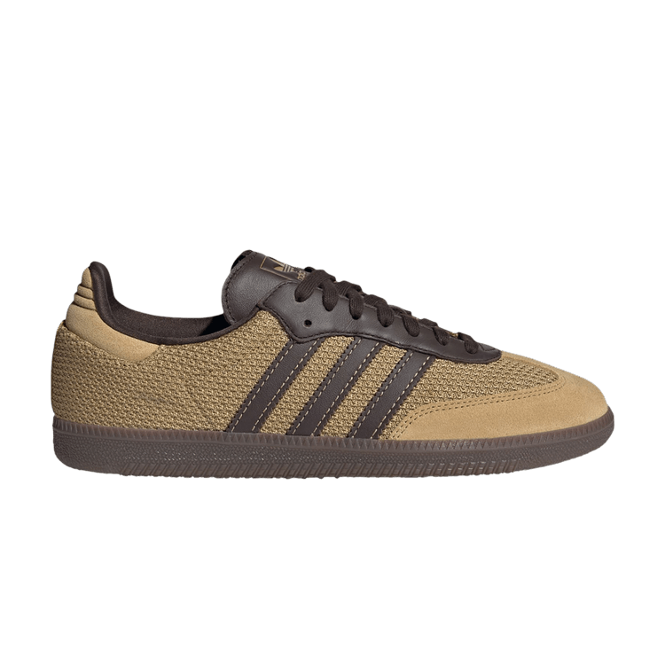 

Кроссовки Samba OG 'Golden Beige Dark Brown Gum', желто-коричневый