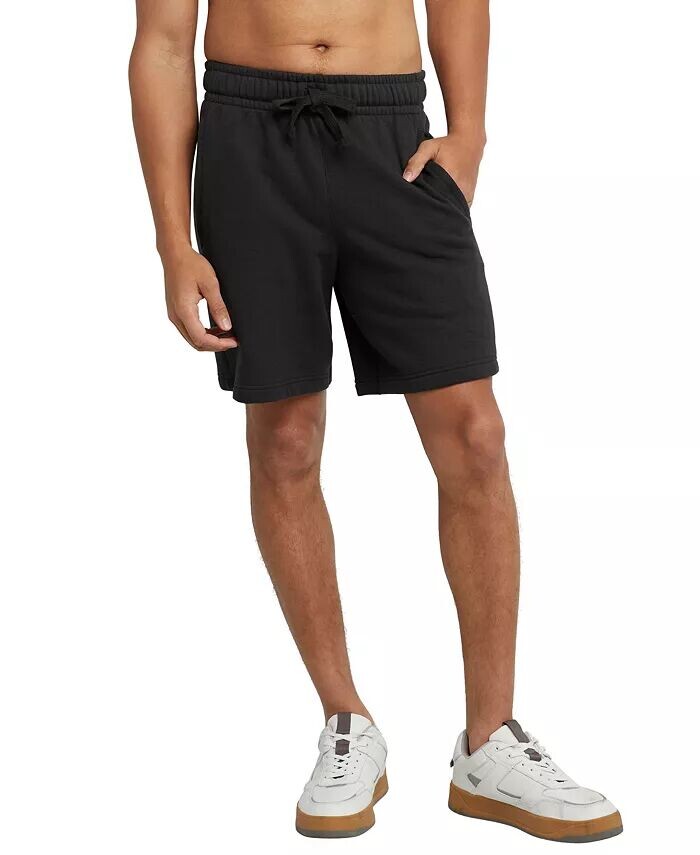 

Мужские оригинальные спортивные шорты с флисовыми карманами Hanes, черный