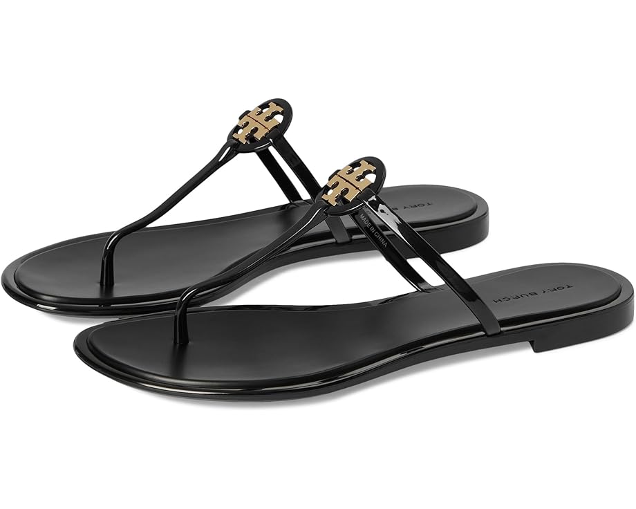 Сандалии Tory Burch Mini Miller Jelly, цвет Perfect Black/Gold