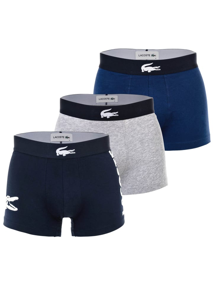 

Боксерские трусы Lacoste, цвет dunkelblau/grau