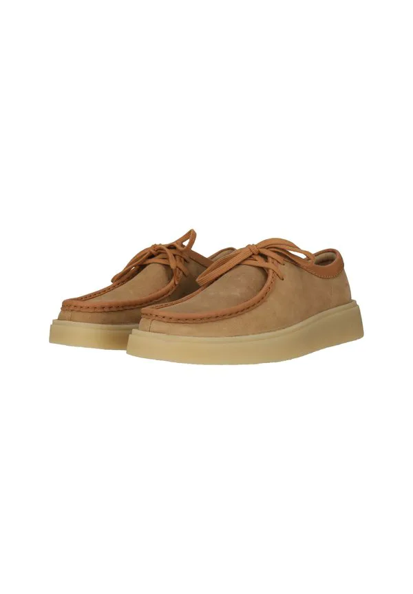 Повседневные кроссовки torview на шнуровке Clarks, Tan Leather — фото 2