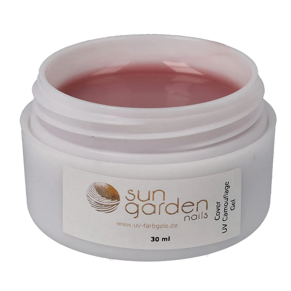 Камуфлирующий УФ-гель для наращивания ногтей 30 мл Sun Garden Nails — фото 3