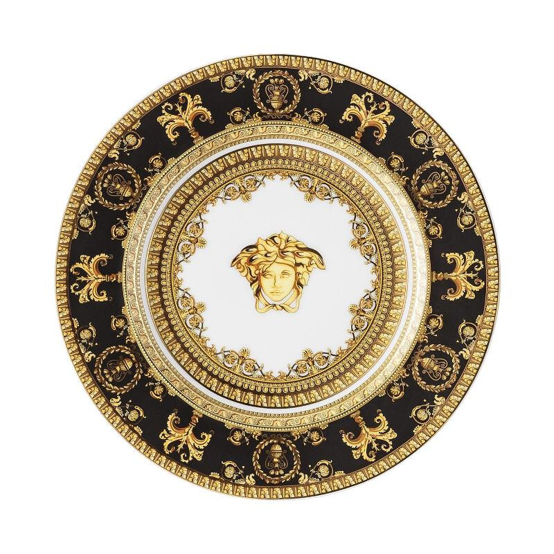 

Rosenthal Versace I love Baroque - Хлебная тарелка Nero 18 см Rosenthal meets Versace, красочный