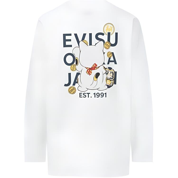 

Футболка женская белая Evisu