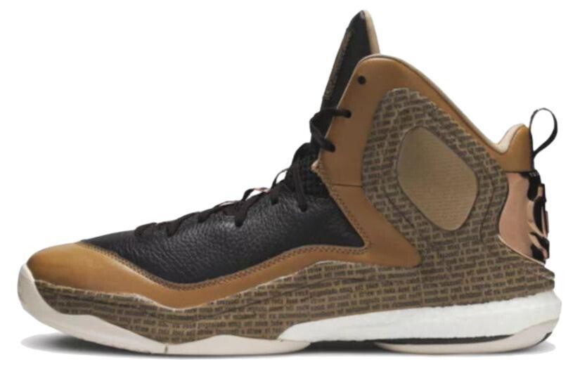 

Кроссовки adidas D Rose 5 Boost Black History Month, коричневый