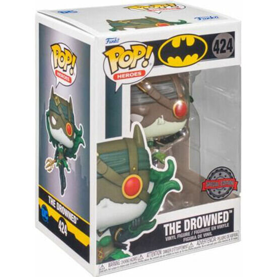 

Pop Dc Comics Бэтмен Утопший Эксклюзивная Фигурка Pop Funko POP!