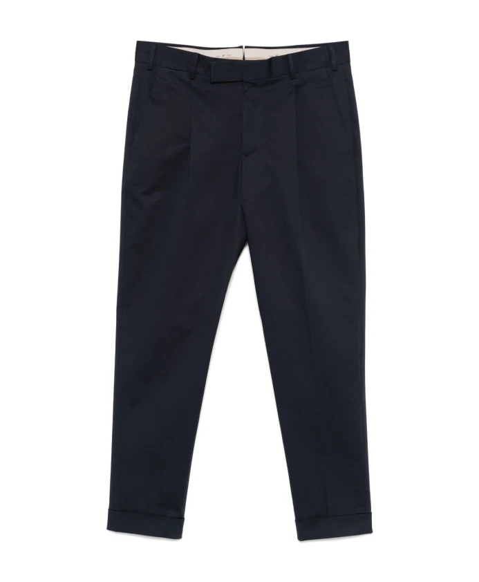 

Синие классические брюки, удобный стиль. Pt Torino, синий