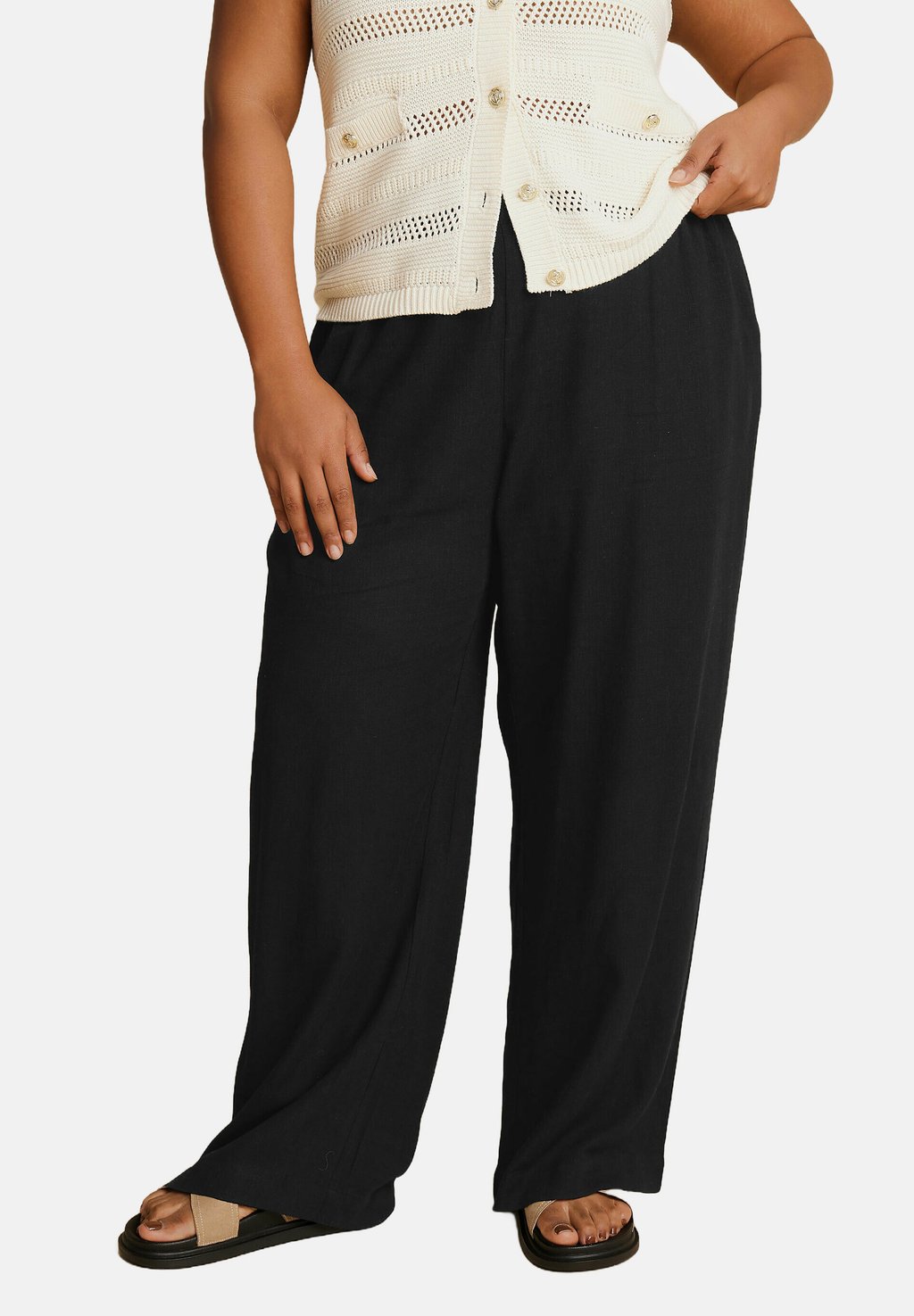 

Брюки Yours Clothing, антрацит